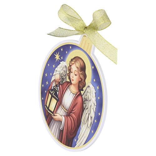 Angel Christmas tree ornament wood Valenti 15x13 cm 2