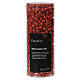 Decorative red Christmas pearl garland 8 mm diameter 10 m long s1