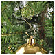 Ganchos surtidos para decoraciones navideñas oro 6 cm s3