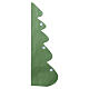 Hanging Christmas tree decoration, 100% FSC paper, green with double hanging cord, 24 in s3