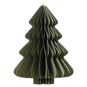 Árvore de Natal suspensa em papel verde 100% FSC 40x30 cm
