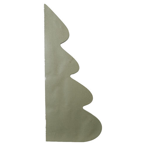 Árvore de Natal verde em papel com fecho magnético FSC 100% 60x50 cm 3