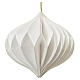 Assorted white Christmas decoration, 100% FSC paper, 4x4 in s2