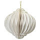 Assorted white Christmas decoration, 100% FSC paper, 4x4 in s3