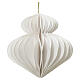 Assorted white Christmas decoration, 100% FSC paper, 4x4 in s4