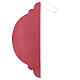 Decorazione a cipolla rossa in carta FSC 100% 40x30 cm s3