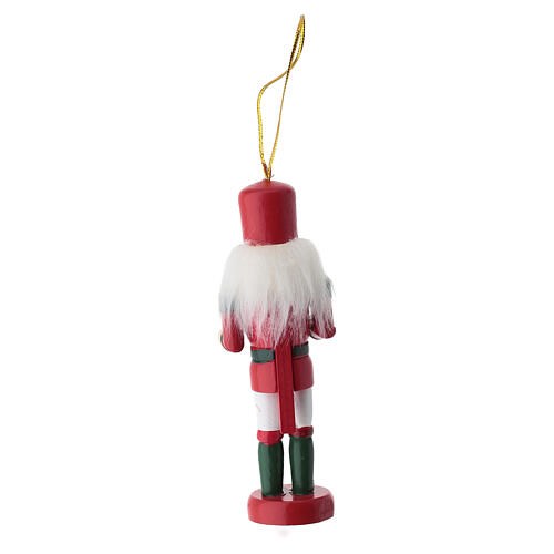 Decoración cascanueces pandereta para árbol Navidad 5