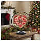 Gancho negro para bola 150 mm Navidad s2