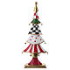 Árvore de Natal com guizos multicoloridos 45 cm de metal s1
