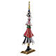 Árvore de Natal em metal multicolor com guizos, altura 67 cm s3