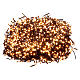 Catena luminosa 2040 led, Cluster twinkle 19 m bianco caldo effetto intermittente s5