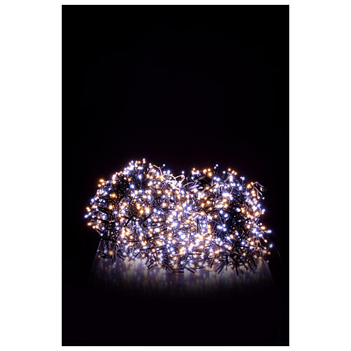 Light chain 2000 LEDs internal 45 m cold white warm intermittent 8