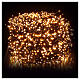 Guirlande lumineuse cluster twinkle 3000 LEDs blanc chaud 28 m s7