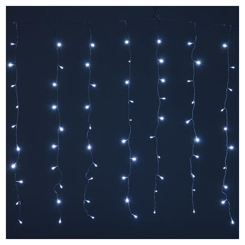 Light curtain with 240 cold white LEDs, indoor/outdoor, 4 m 1