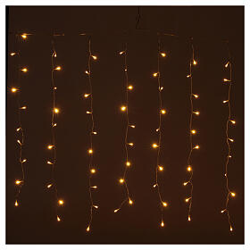Rideau lumineux 240 LEDs lumière chaude intérieur/extérieur 4 m