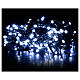 Guirlande lumineuse 180 LEDs lumière froide avec panneau solaire 9 m s2