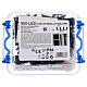 Cadena luminosa 180 led luz multicolor con panel solar 9 m s6