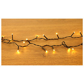 Solar Christmas lights with 180 warm white LEDs, 9 m, indoor/outdoor
