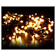 Solar Christmas lights with 180 warm white LEDs, 9 m, indoor/outdoor s3