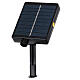 Panneau solaire pour guirlandes lumineuses avec moins de 1000 LEDs et télécommande s1