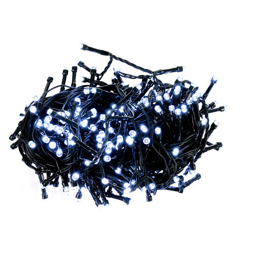 Battery-powered ligth chain of 300 cold white LEDs, indoor/outdoor, 15 m 3
