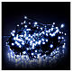 Battery-powered ligth chain of 300 cold white LEDs, indoor/outdoor, 15 m s2