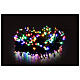 Battery-powered ligth chain of 300 multicoloured LEDs, indoor/outdoor, 15 m s2