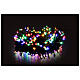 Cadena luminosa 300 led luz multicolor pila interior/exterior 15 m s2