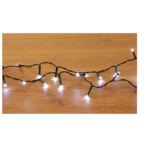Solar Christmas lights with 480 cold white LEDs, 24 m 1