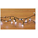 Solar Christmas lights with 480 cold white LEDs, 24 m s1