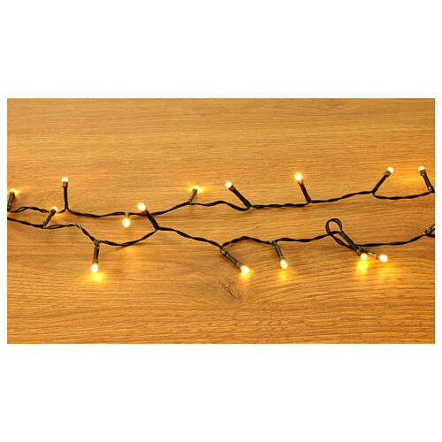 Solar Christmas lights with 480 warm white LEDs, 24 m 1