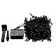 Catena luminosa 480 led luce calda con pannello solare 24m s1