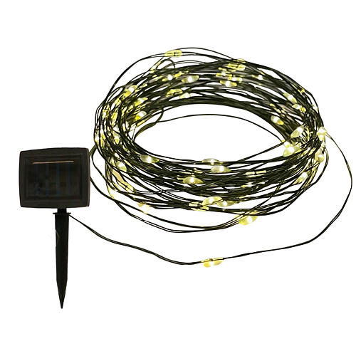 Łańcuch 200 kropli LED, biały ciepły, 20 m 2