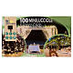 Catena 100 LED minilucciole bianco caldo pannello solare giochi luce 20 mt est s3