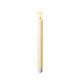 Set 2 velas para candelabro 25 cm LED mecha de cera s3