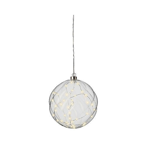 Luce di Natale pallina uso interno diametro 20 cm 3