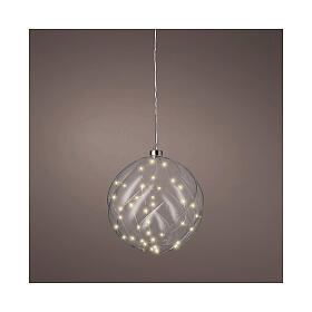 Christmas light bauble for internal use, diameter 20 cm