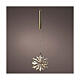Luce natalizia micro LED fiore uso interno diametro 20 cm s1