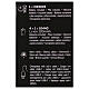 Set 4 candele in cera LED ricaricabili bianco h 25 cm uso interno s5