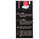 Set 4 candele colore rosso LED ricaricabili h 24,5 cm per uso interno s5