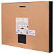 Quadro natalizio LED adorazione dei magi 35x25 cm s3