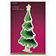 Árbol de Navidad LED 60x60 cm verde infinity light s4