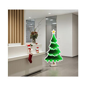 Sapin de Noël LED 60x60 cm vert Infinity Light