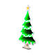 Albero di Natale LED 60x60 cm verde infinity light s2