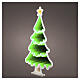 Árbol de Navidad Infinity light 90x90 cm verde LED s3