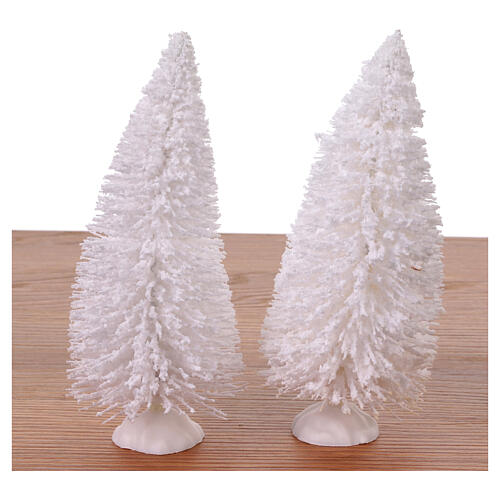 Christmas village figures skiers h 15 cm assorted 5