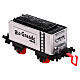 Tren con luces LED 30x10 cm escenas navideñas coloreadas s10