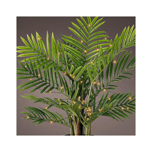 Kurtyna świetlna micro LED do roślin, zielona, 40 cm 1
