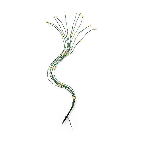 Pflanzenbeleuchtung mit 60 Micro-LEDs, warmweiß, grün – 80 cm 2