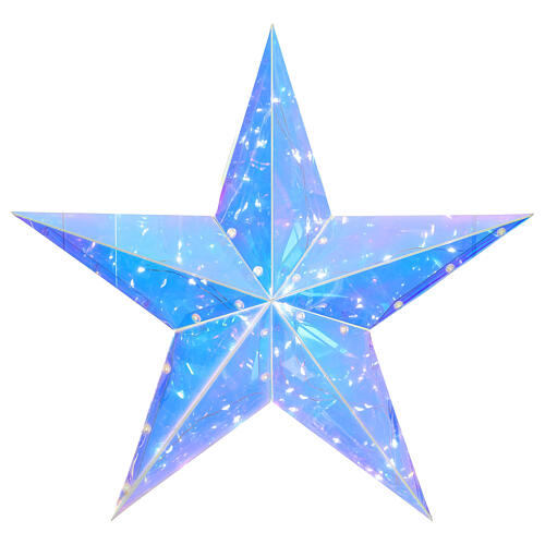 Gwiazda z mikroLED biały zimny - 35x35x10 cm, do użytku wewnątrz 3